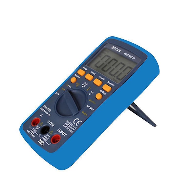 Digital Multimeter TRMS 4000 Räkningar Automatisk Mätning Voltmeter för Snabb Noggrann Mätning av Spänning Ström Resistans Kapacitans Temperatur
