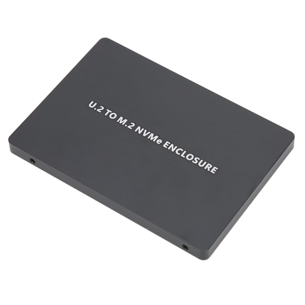 Hard Disk Box U2BOX PCIE3.0 NVME til U.2 Adapterkort SFF8639 Aluminium U2 SSD KabinettSvart