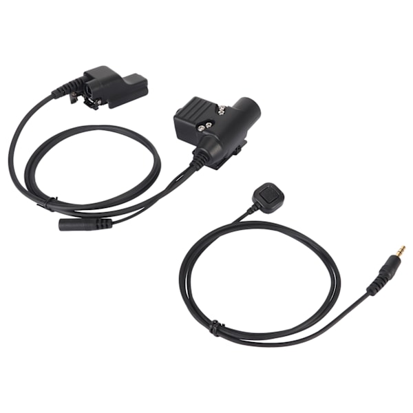 U94 PTT Adapter Holdbar Bærbar Military Intercom Headset Adapter til MOTOROLA XTS2500