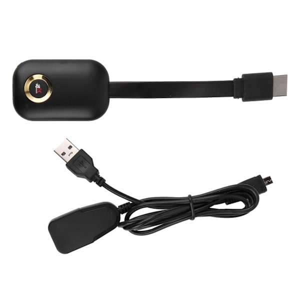 Display TV Dongle HD -multimedialiitäntä IOS MultiScreen Interactive -vastaanottimelle 4K Wireless Miracast (2.4G (DualCore 4K))