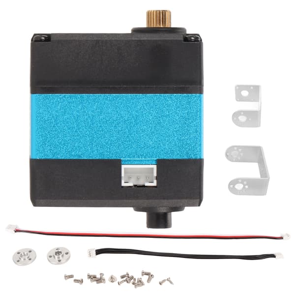 25kg.cm bredt spændingsområde seriel bus servo høj præcision stor torsion programmerbar 360 grader magnetisk encoder