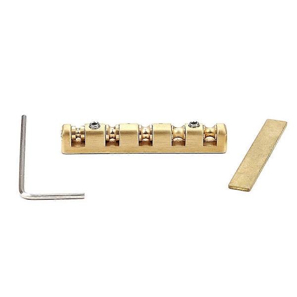42mm Justerbar Sadel för Gitarr Klockformad Mässingssadel