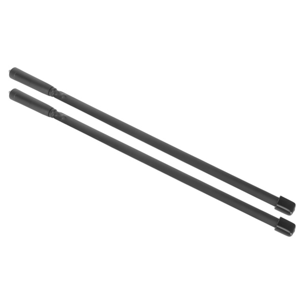 2 sæt walkie talkies antenne svanehals SMA dual band foldbar antenne til hunkøn 136MHz-520MHz til 2-vejs radio 18,7 tommer (48 cm)