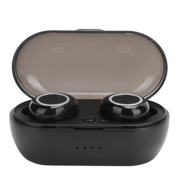 BTH-i30 Bluetooth 5.0 Stereo True Wireless Hörlurar Brusreducering Binaural Headset Silver Svart