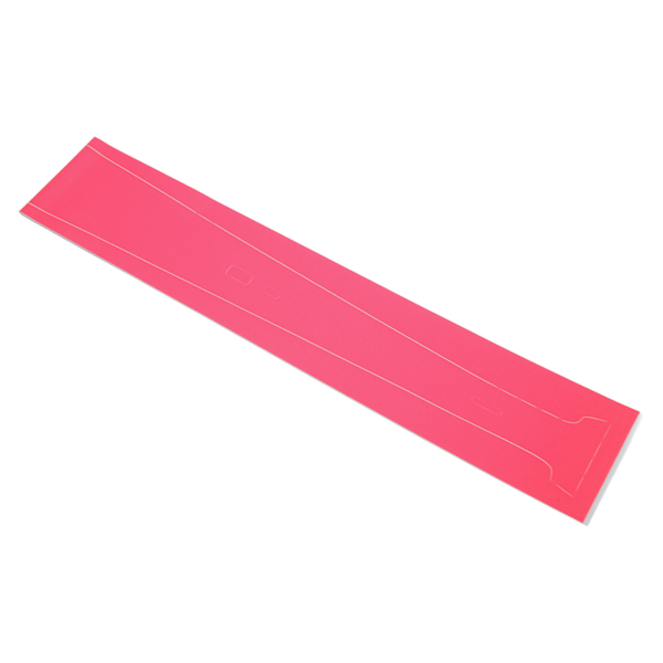 For PS5-konsoll Mellomhud Integrert Ripebestandig Midtstripe-klistremerke for PS5 Digital Edition Host Red