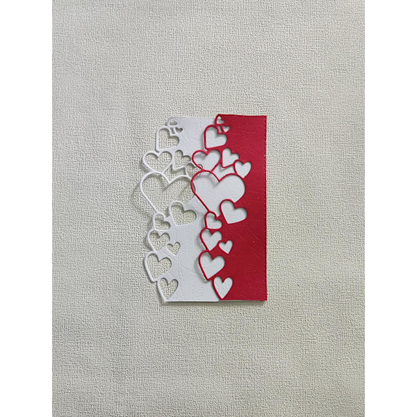 Hjerte Blonder Skæreforme Snefnug Metal Prægning Stencils Skabelon til Kortfremstilling Scrapbooking DIY Håndværk Album Papir