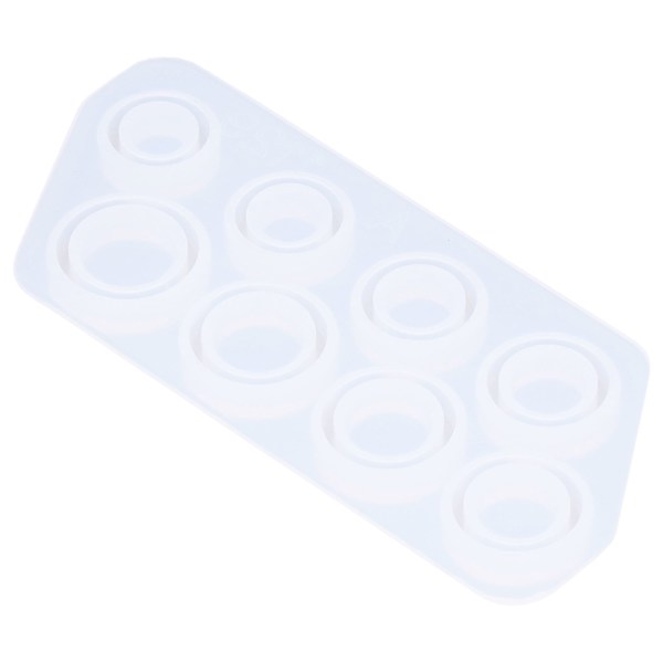 Silikonform DIY Unik Kristall Epoxy Ring Transparent Silikonform Dekoration