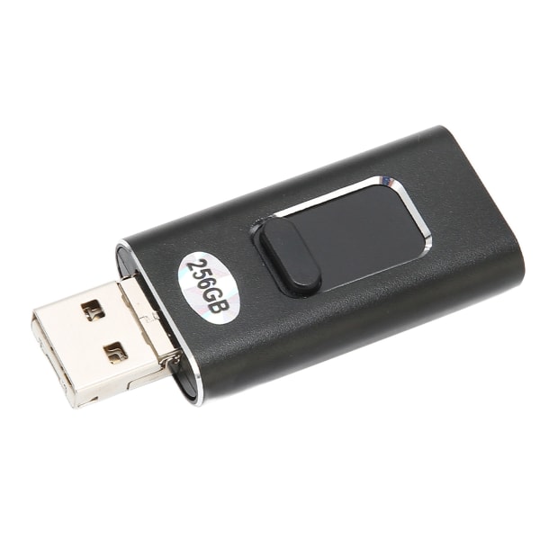 USB C-minnepinne USB C till USB A 2.0 256G Plug and Play Hög hastighet USB C Flash-enhet för telefon surfplatta dator