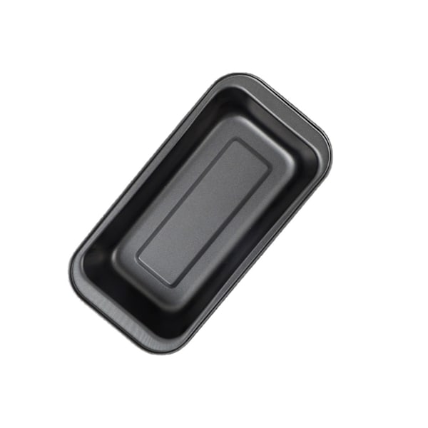 3 st kakbrödsform rektangulär nonstick bakform kolstål brödform svart 15 cm