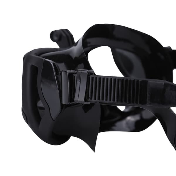 4 Färger Härdat Glas Lins Flexibelt Silikon Dykmask För Vuxen
