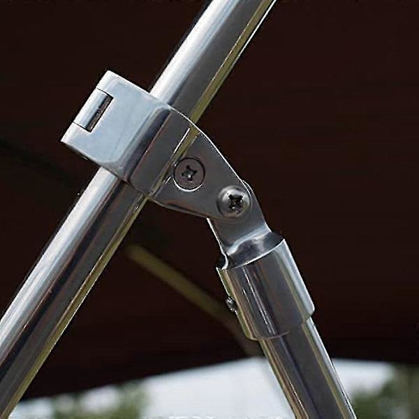 Less Steel Top Fitting Ware Båd Yacht Ekstern Øje Ende Canopy Rør Ende Passer 7/8; Od Rundt Rør Zekai