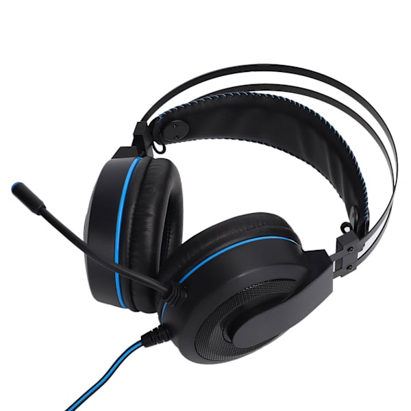Kablet Gaming Hodetelefon LED Lysende Datamaskin Gaming Hodesett med 3,5 mm Jack for PS4