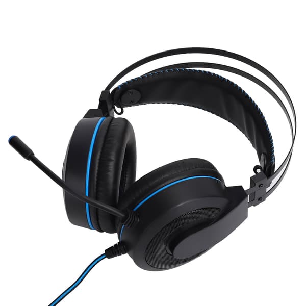 Trådbundet Gaming Headset LED Ljusstarkt Dator Gaming Headset med 3,5 mm Jack för PS4
