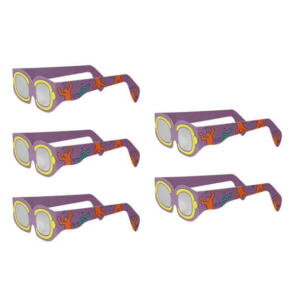 5 stk. solformørkelsesbriller til sikker solformørkelsesobservation