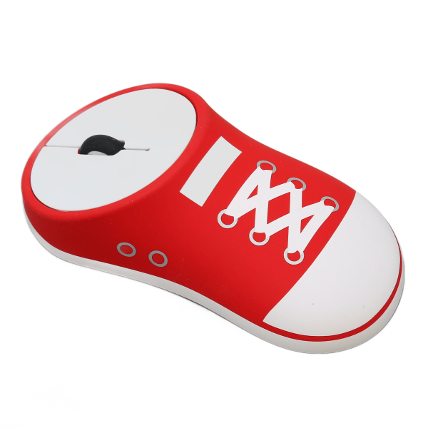 2,4G Shoe Wireless Mouse 1200DPI Slank Optisk Bærbar Søt Ergonomisk Design Oppladbar Mus med USB-mottaker for PC