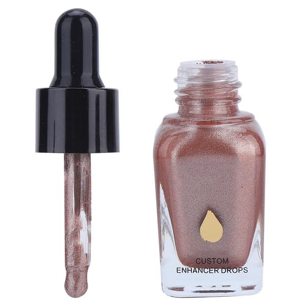 Glansfull flytende highlighter ansikt leppe øye lysende illuminerende vanntett concealer 06#