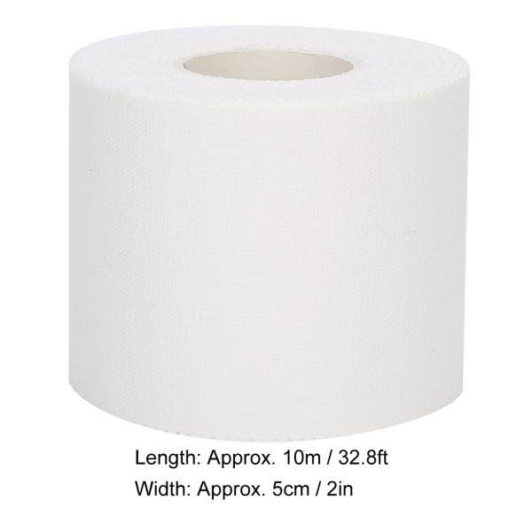 Sporttejp Bomull sågtand Fitness Sport självhäftande bandage för finger ankel handled 5 cm x 10 m