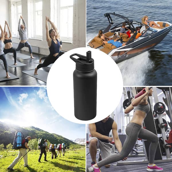 Sugerrørslåg Kompatibelt til Hydro Flask Bred Mund Vandflaske Flip Sugerrør Topperstatningslåg