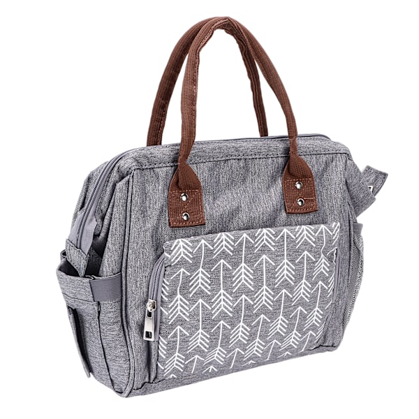 Lunch Bag Premium Polyester Vattentät Bärbar Lätt Stor Kapacitet Bred Applikation Kvinnors Lunchlåda