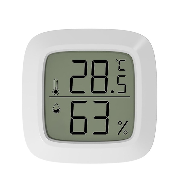 Smart Trådløs Termometer Hygrometer med E-Blekk Display og App-Varsler