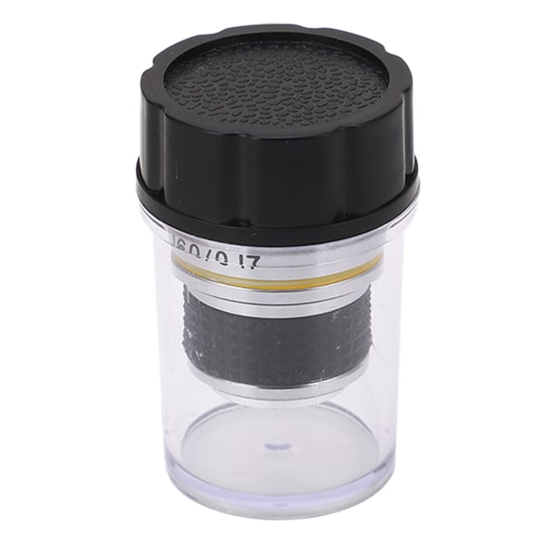 10X Objective Lens Brass Aluminium Alloy Biological Microscope Lens Accessory for Biological Microscope