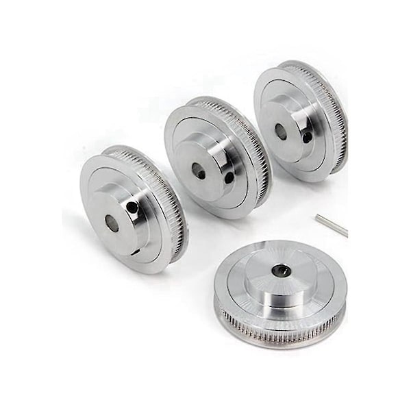 Gt2 Remhjul 80 Tænder 5mm Hul Remhjul Timing Remhjul Aluminium Legering Reduktionsrem 3d Printer Dele Re