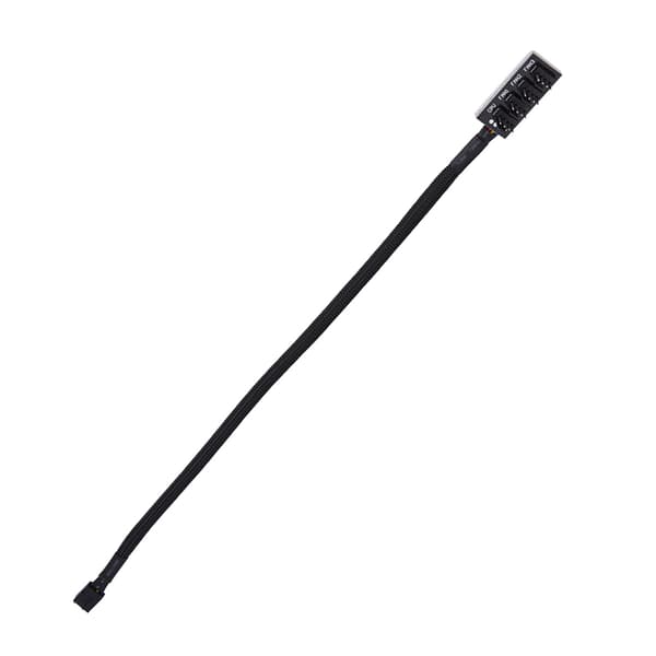 4-Pin Computer CPU/Case Fan Strømforsyning Multi Splitter Connector Kabel Adapter