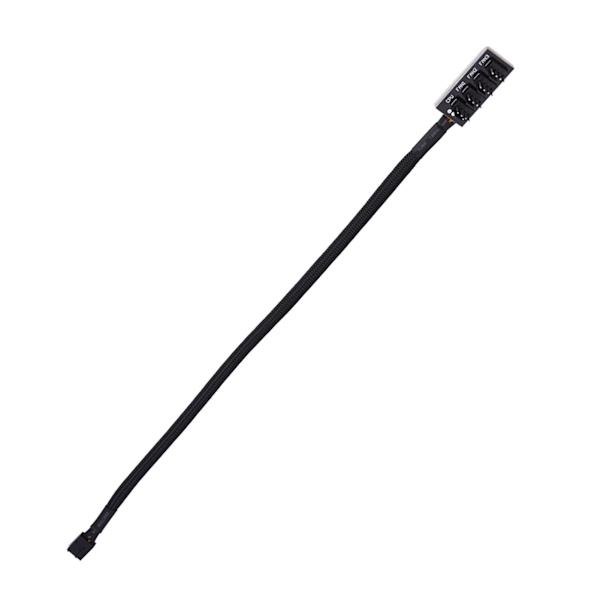 4-Pin Dator CPU/Chassi Fläkt Ström Multi Splitter Anslutningskabel Adapter