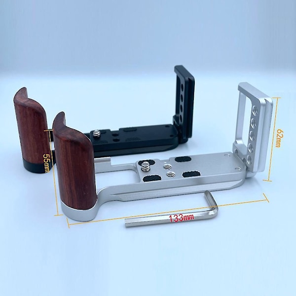 L-plate kompatibel med XT30 XT20 XT10 Kamera L Type Trebrakett Tripod Hurtigutløserplate Base Grep Håndtak B-B5