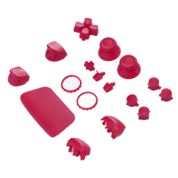 Ersättningsknappar L2 R2 Full Buttons Set Ersättningsknapp Reparationssats för PS5 ControllerPink