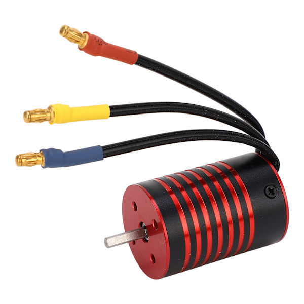 Borstlös motor för RC-bil, 4 poler, för 1/14 1/16 fjärrstyrd bil, tillbehör, 5800KV