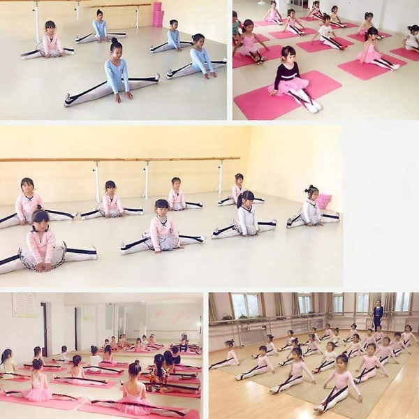Latin Dance Modstandsbånd til piger - Sæt med 2 stræktov til pilates-, yoga-, ballet- og fitnesstræning
