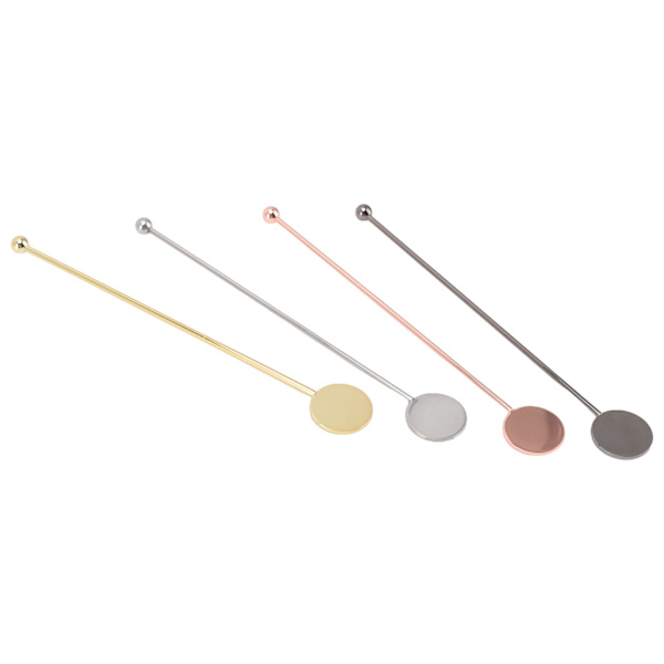 4 stk. Rustfrit stål Cocktail Layering Stick Kaffe Drik Omrørere Stick til restauranter Mælk Te Shop