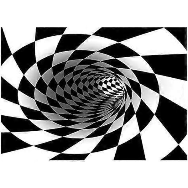 3D Trap Effekt Tryck Geometrisk Dörrmatta Matta Sovrum Vardagsrum Studierum Golvmatta