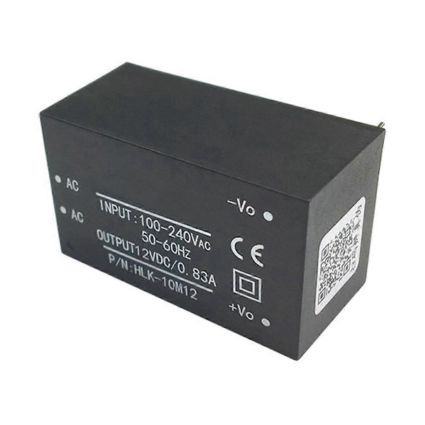 5 STK AC-DC Strömförsörjningsmodul AC DC-omvandlare 220V till 12V 10W