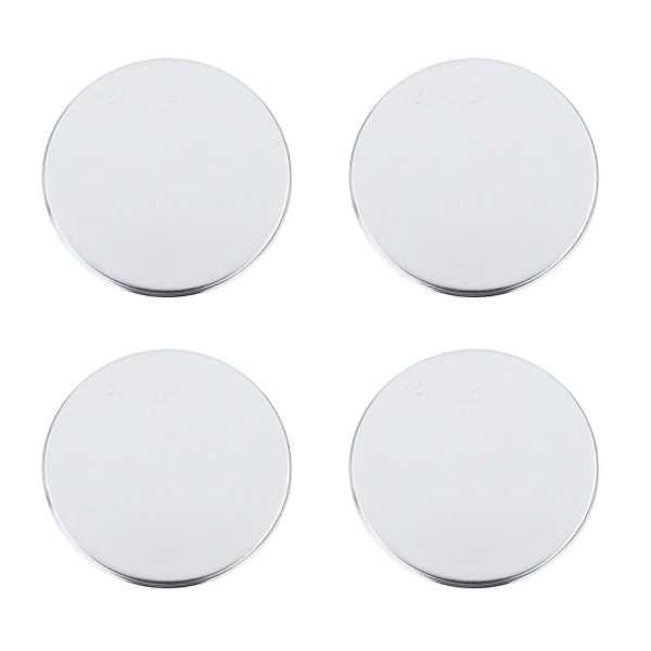 100 STK 58 mm Button Maker Rekvisita Flerbruks frostet tinnplate Runde merkeknappdeler for Button Maker Machine