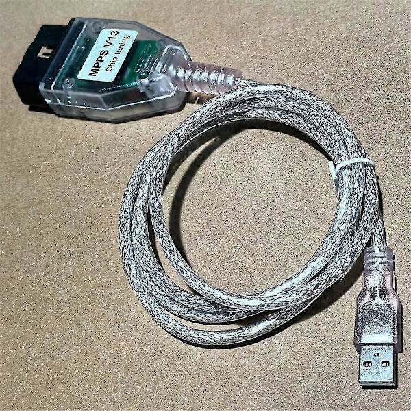 MPPS V13 ECU Programmer SMPS MPPS V13 K CAN Flasher Chip Tuning MPPS Kabel V13 Diagnostikkabel