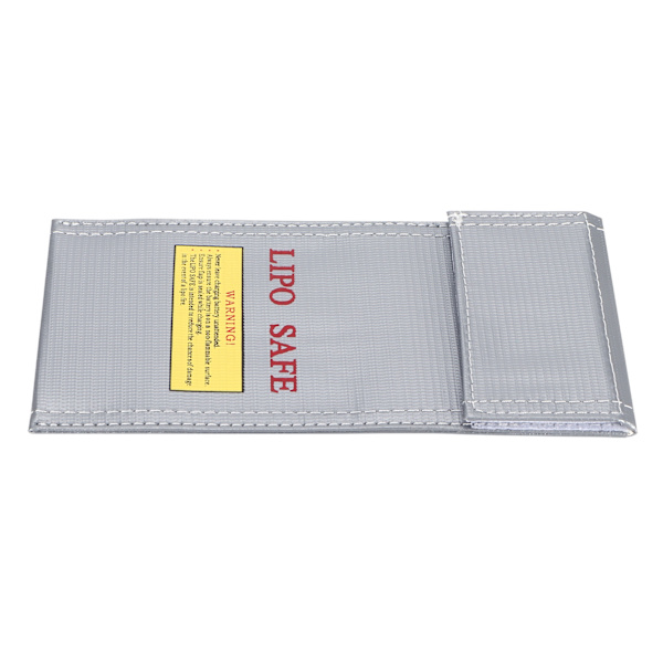 Litiumioni-akkuturvalaukku Palonkestävä, räjähdyssuojattu säilytyslaukunsuoja 10x20cm