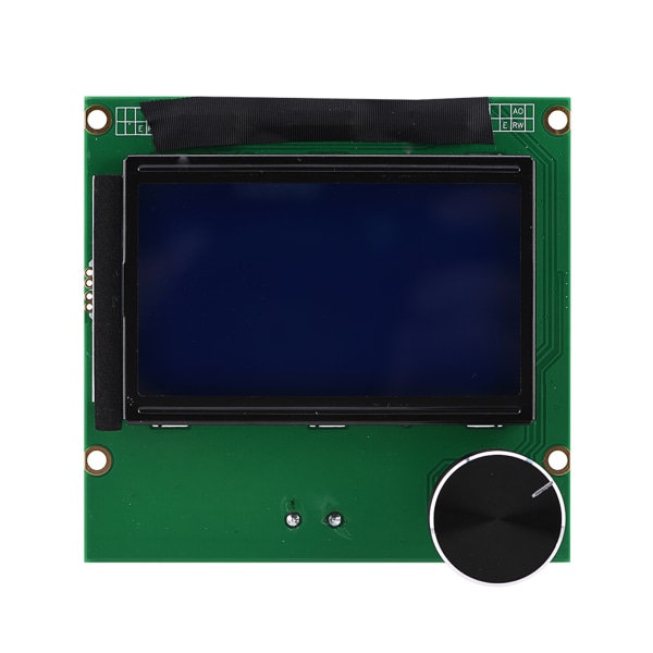 Vaihto-LCD-näyttö, jossa on 2 kaapelia Creality CR-10S 3D -tulostimelle