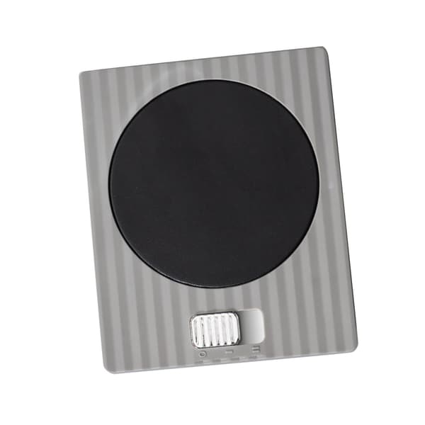 Koppvarmer 2 temperaturer 2 moduser Justerbar konstant temperatur USB drikkevarmer for eggkake våtservietter 220V grå