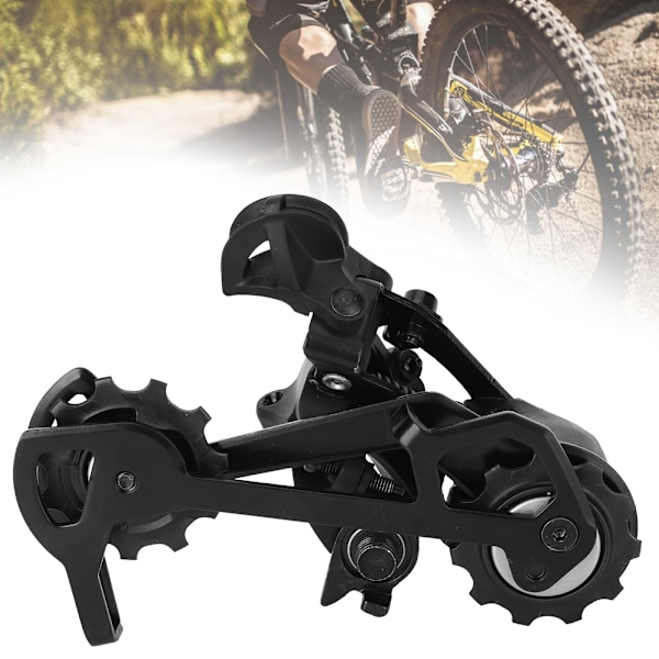 Høj kvalitet aluminiumlegering mountainbike derailleur cykel tilbehør sort