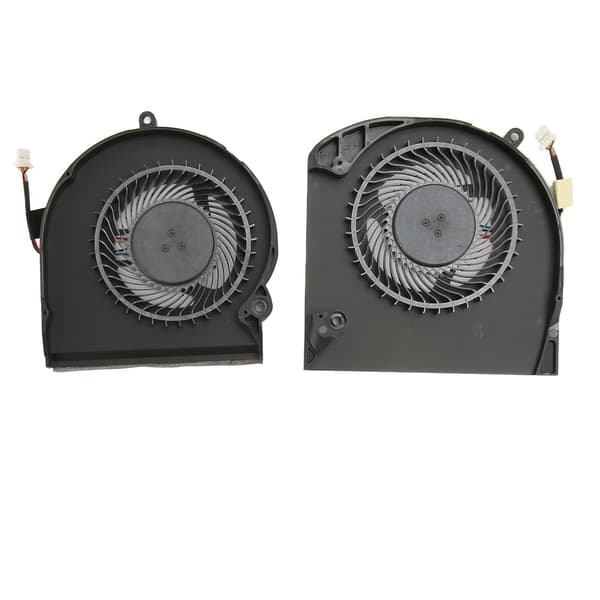 Erstatning for bærbar CPU GPU kjølevifte for Dell Alienware 15 R3 15 R4 P69F 4-pinners strømkontakt Reduser belastningen CPU GPU-vifte