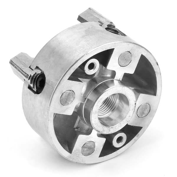 Z011A Zinklegering 4-Backs Chuck Clamp Tillbehör för Mini Metallsvarv