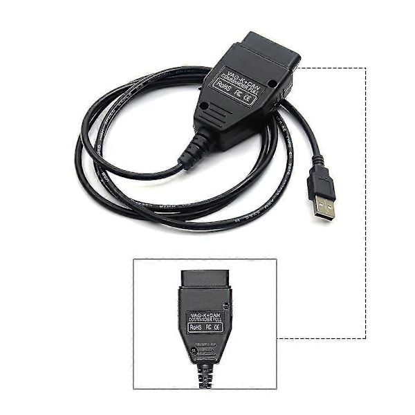 Vag K+can Commander 1.4 Diagnostiikkatyökalu Vag 1.4 Com -kaapeli Vag Pic18f25k80 Ftdi Ft232rq -sirulle Zekai