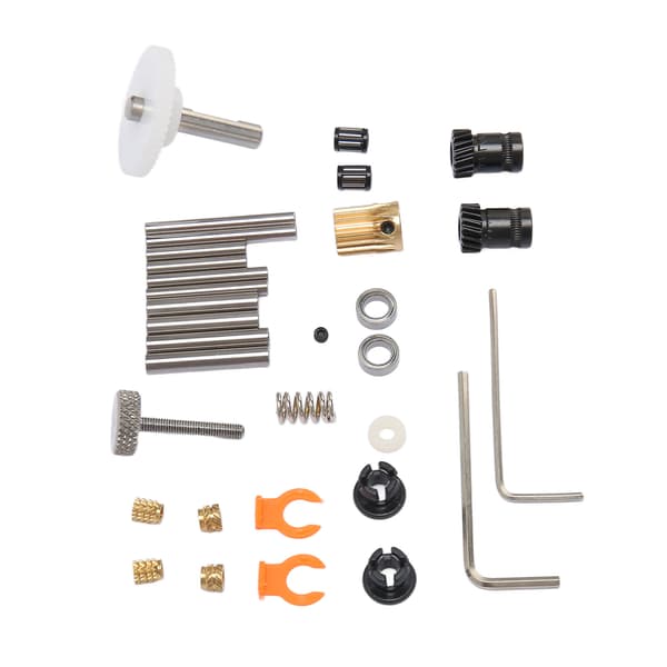 3D-printer spiralgear-sæt nanobelagt højpræcision assorteret længde direkte drev gear-sæt til Ender 3 CR10 CR10S