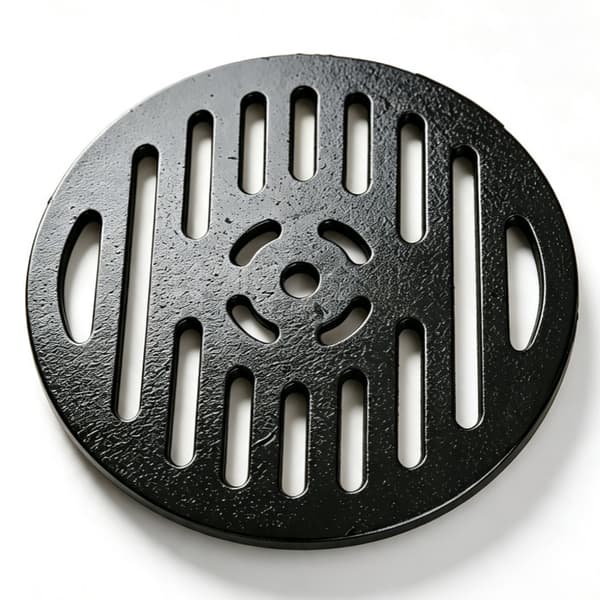 Afløbsdæksel 16.00X16.00X0.25CM 304 Rustfrit Stål Til Bruseafløb 1-pak