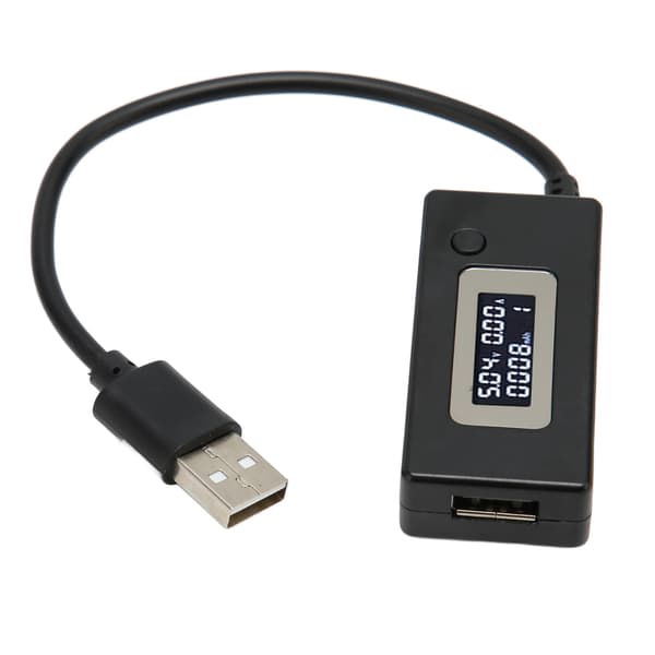 USB spenning strømtester LCD-skjerm 50mA-3500mA USB multimeter 3-15V 0.05A-3.50A
