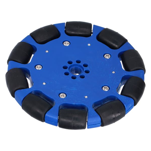 100 mm Omnidirektionelt Hjul Neopren Drivruller Omni Smart Robot Biltilbehør 8 mm Hul