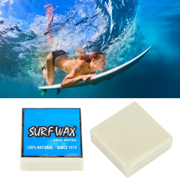 Högkvalitativ Halkfri Surfvax Surfbräda Skimboard Skateboard Vaxer (blå)