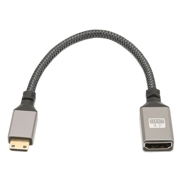 HD Multimedia Interface Kabel Højhastigheds 4K 60Hz Mini Han til Hun Adapter Kabel til Tablet Kamera Computer TV Monitor 0,2m